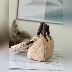 LV Модель： M59008 Абрикосовый  Сумка Speedy Bandoulière 25 Изго