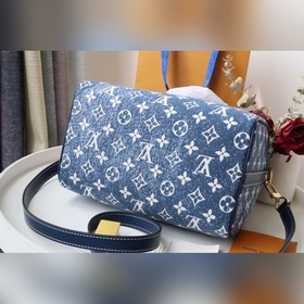 LV 【 25 Сумка】 Артикул： M59609 Синий (джинсовый) Эта сумка Spee