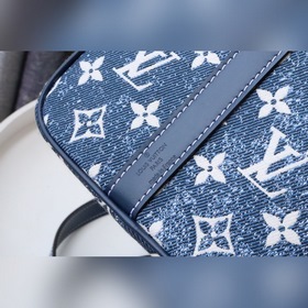 LV 【 25 Сумка】 Артикул： M59609 Синий (джинсовый) Эта сумка Spee