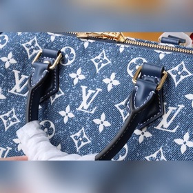 LV 【 25 Сумка】 Артикул： M59609 Синий (джинсовый) Эта сумка Spee
