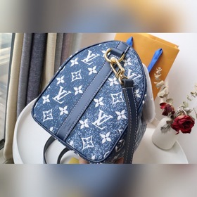 LV 【 25 Сумка】 Артикул： M59609 Синий (джинсовый) Эта сумка Spee