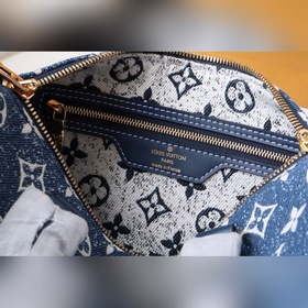 LV 【 25 Сумка】 Артикул： M59609 Синий (джинсовый) Эта сумка Spee