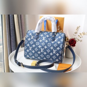 LV 【 25 Сумка】 Артикул： M59609 Синий (джинсовый) Эта сумка Spee