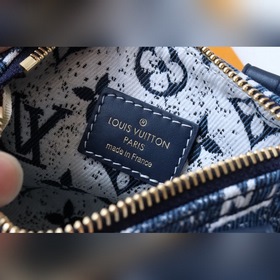 LV Модель： M81213 Джинсовый синий Классическая сумка Speedy из п