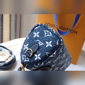 LV Модель： M81213 Джинсовый синий Классическая сумка Speedy из п