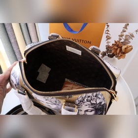 LV Модель： M59136 Сумка Speedy Bandoulière 25 Изготовлена из кож