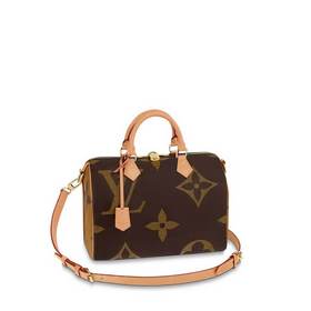 LV Полотно с покрытием Monogram и Monogram Reverse VVN Подушка с