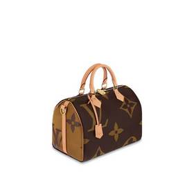 LV Полотно с покрытием Monogram и Monogram Reverse VVN Подушка с