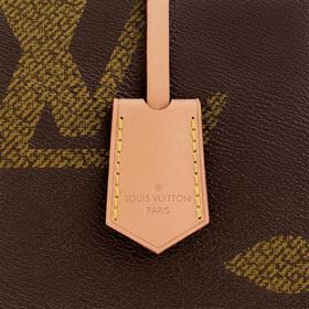LV Полотно с покрытием Monogram и Monogram Reverse VVN Подушка с