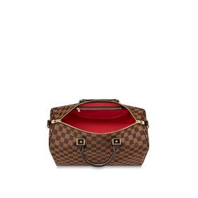 Классическая сумка Speedy 35 из ткани Damier Ebène от LV излучает