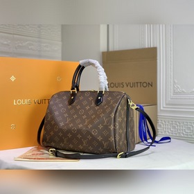 LV Итальянская ткань, оригинальная бронзовая фурнитура, чехол для