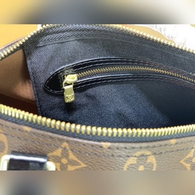 LV Итальянская ткань, оригинальная бронзовая фурнитура, чехол для