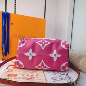 LV серия с принтом в технике батик, артикул： M45146, ярко-красный