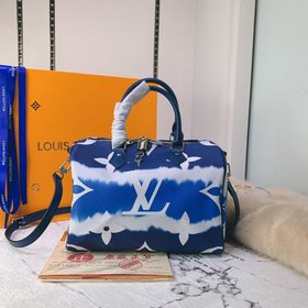 LV Серия с принтом в технике батик Модель： M45146 Подушка-мешок в