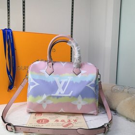 LV Серия с принтом в технике батик Модель： M45146 Пастельный цвет