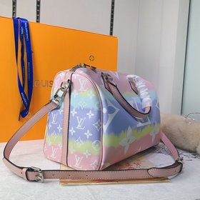 LV Серия с принтом в технике батик Модель： M45146 Пастельный цвет