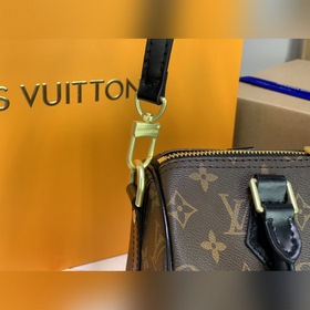 LV Итальянская ткань, оригинальная бронзовая фурнитура, чехол для