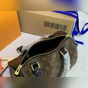 LV Итальянская ткань, оригинальная бронзовая фурнитура, чехол для