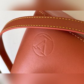 LV модель M45394 Сумка-ведро, большая, импортная кожа Размеры： 26