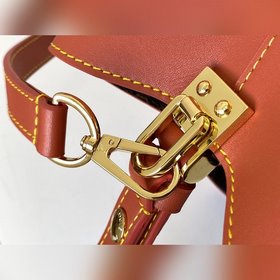 LV модель M45394 Сумка-ведро, большая, импортная кожа Размеры： 26