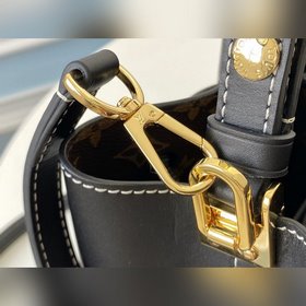 LV Модель M45396 Сумка-ведро, маленькая, импортная кожа Размеры： 
