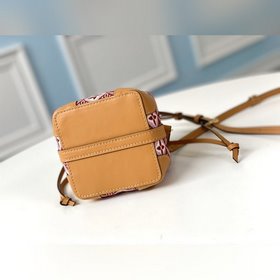 LV модель M69973, сумка-бакет цвета землистого песочного Новый ст