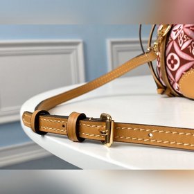 LV модель M69973, сумка-бакет цвета землистого песочного Новый ст