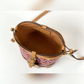 LV модель M69973, сумка-бакет цвета землистого песочного Новый ст