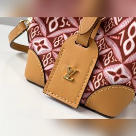 LV модель M69973, сумка-бакет цвета землистого песочного Новый ст