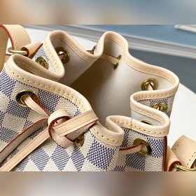 LV Модель N41220 Белая классическая сумка Noé, созданная в 1932 г