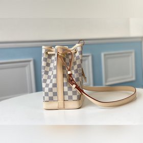 LV Модель N41220 Белая классическая сумка Noé, созданная в 1932 г