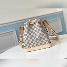 LV Модель N41220 Белая классическая сумка Noé, созданная в 1932 г