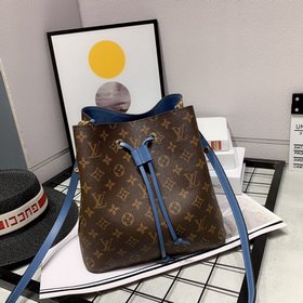 LV &amp;nbsp;Сумка-бакет из ткани с покрытием Monogram Цветная о