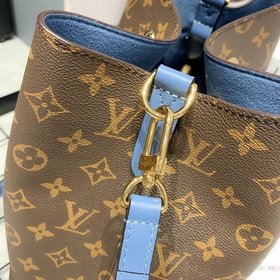 LV &nbsp;Сумка-бакет из ткани с покрытием Monogram Цветная о