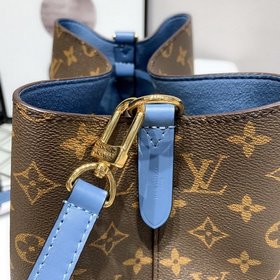 LV &nbsp;Сумка-бакет из ткани с покрытием Monogram Цветная о
