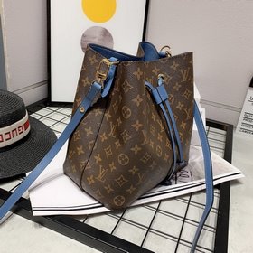 LV &nbsp;Сумка-бакет из ткани с покрытием Monogram Цветная о