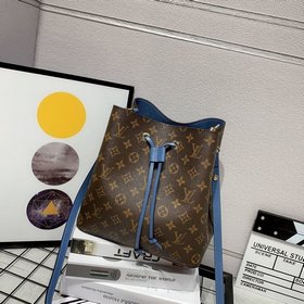LV &nbsp;Сумка-бакет из ткани с покрытием Monogram Цветная о