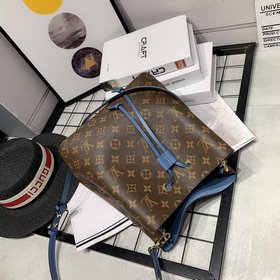 LV &nbsp;Сумка-бакет из ткани с покрытием Monogram Цветная о