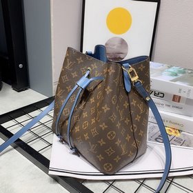 LV &nbsp;Сумка-бакет из ткани с покрытием Monogram Цветная о