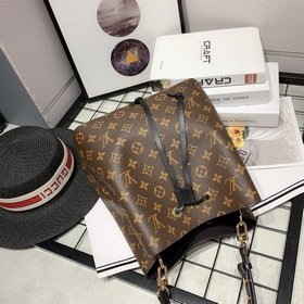 Ткань с покрытием LV Monogram - Цветная отделка из телячьей кожи 