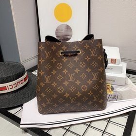 Ткань с покрытием LV Monogram - Цветная отделка из телячьей кожи 