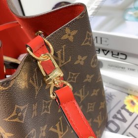 Ткань с покрытием LV Monogram - Цветная отделка из телячьей кожи 