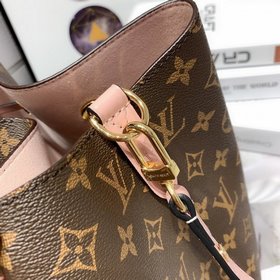 Ткань с покрытием LV Monogram - Цветная отделка из телячьей кожи 
