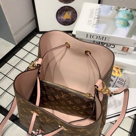 Ткань с покрытием LV Monogram - Цветная отделка из телячьей кожи 