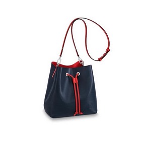 LV Epi кожа Сумка-бакет Цветная подкладка из сверхтонкого синтети