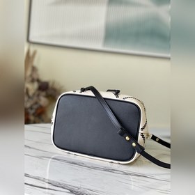 LV Модель： M46023 Кремово-белая сумка-бакет из мягкой кожи с при