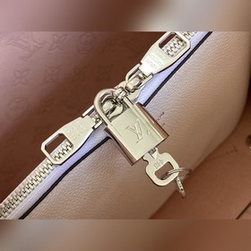 LV Артикул： M57853 Сумка-бакет Muria в градиентном розовом цвете