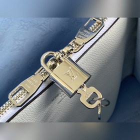 LV Артикул： M57853 Сумка-бакет Muria с градиентным синим цветом 