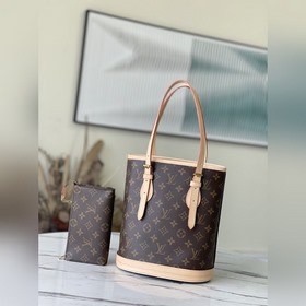 LV Артикул： M41994 Подержанная сумка-бакет с внутренней сумкой, о