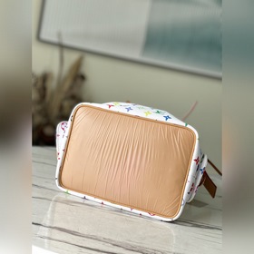 LV Модель： M42229 Белая сумка с цветными шнурками Изготовлена из
